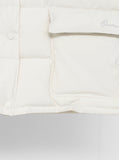 Duck Down High Neck Padded Vest