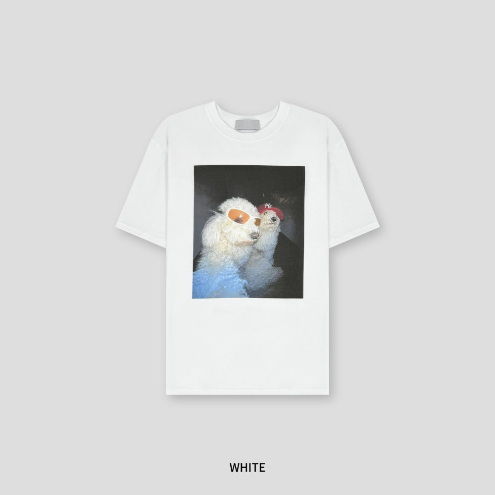【DISCERNMENT】HIP DOG half T-shirts DISCERNMENT (ディーサーメント) - ヒップドッグ半袖Tシャツ