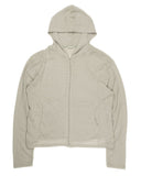 SOFT KNIT HOOD ZIP-UP
