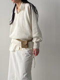 [2way!] Coin suede belt bag