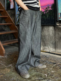 Real Linen Wide Denim