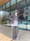 Real Wide Denim Pants
