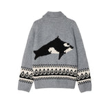 [Premium] Delphino Knit Zip-up