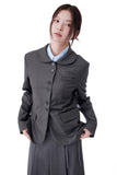 ROUND COLLAR CLASSIC BLAZER