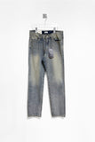uni straight washing jeans