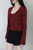 Milli Flower Sleeveless Set Top