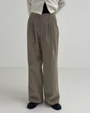 Chrome Corduroy Wide Slacks