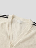 Prat knit track cardigan