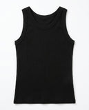 RIB LAYERED SLEEVELESS