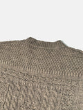 Castle Embossed Square Knit