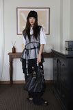 Mor chiffon blouse