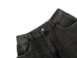 Motive Zip-up Wide Denim