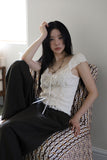 Luca Lace Short Sleeve Tee