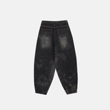 Blur Washed Balloon Denim