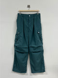 Hip Snap Nylon Cargo Pants