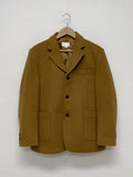Single 3 button wool overfit coat jacket