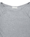 1+1 ROUND-HEM CROP TOP