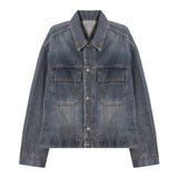 Vintage Washed Over Denim Jacket