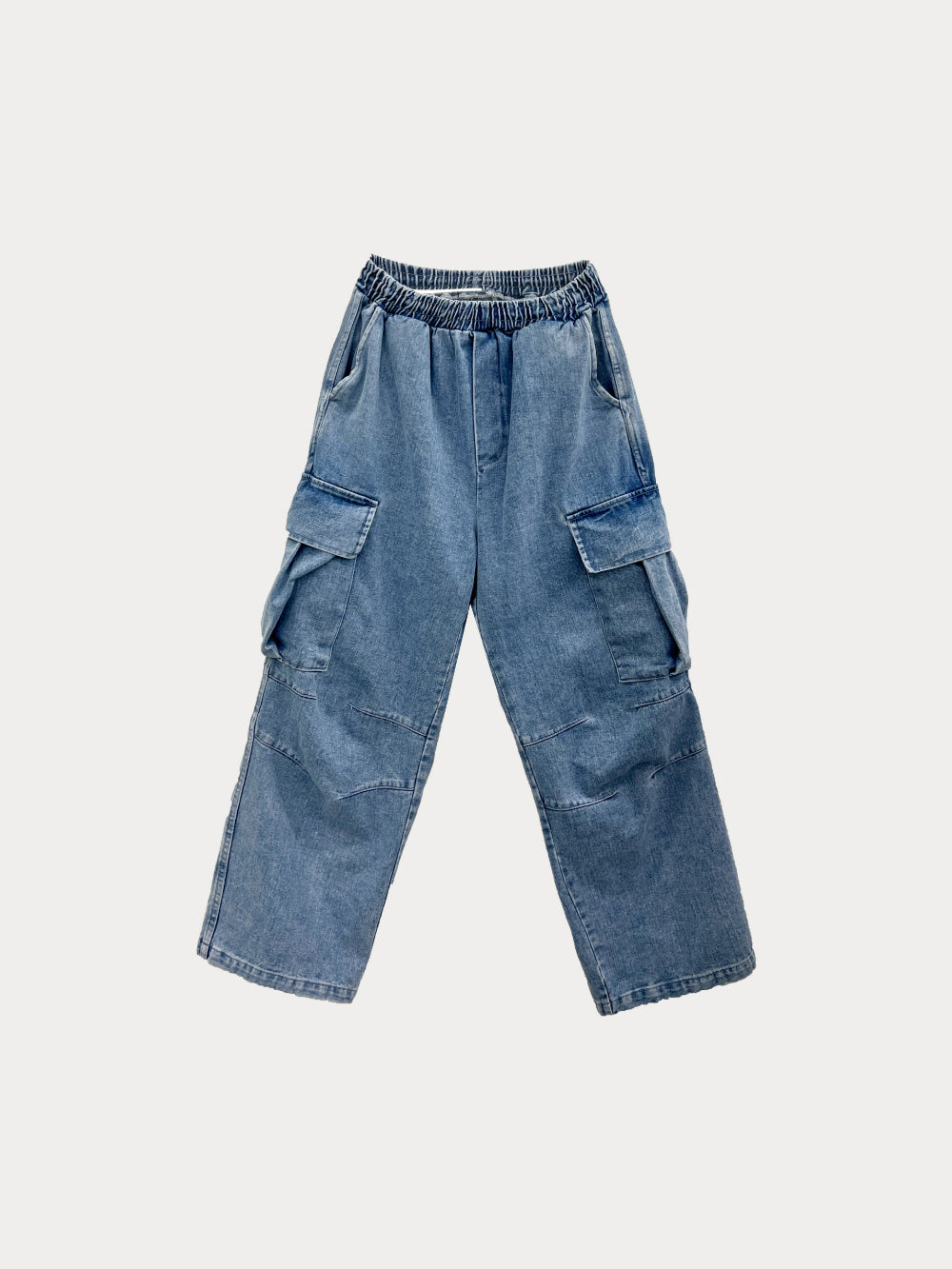 【DISCERNMENT】Venti semi-wide denim cargo pants DISCERNMENT (ディーサーメント) - ベンティセミワイドデニム