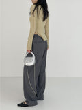 Slen Slit Knit T-shirt