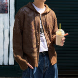 Mash Hood Knit Zip-Up