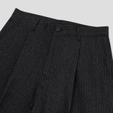 Stripe Carpenter Bermuda Pants