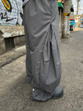 Nylon Snap Layered Pants