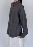GLOSSY LOOSE SHIRT