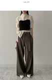 Jenna Belted Wide Slacks