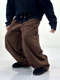 Cut-off Dekki Carpenter Cotton Pants