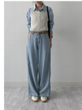 542 High Waist Wide Denim Pants
