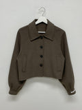[handmade] Shael Wool Balloon Crop Short Jacket