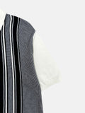 Scoonie Stripe Half Cardigan