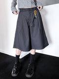 D-RING BERMUDA PANTS