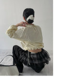 Tartan Frill Wrap Skirt