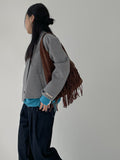 [handmade] Lovin Collar Wool Handmade Short Jacket