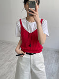 Cable Knit Bustier