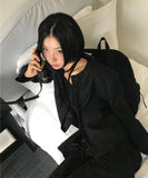 COLLARLESS CURVE JACKET