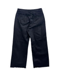 Dutch Cutting Black Coated Jeans