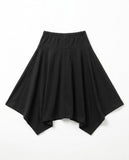 FRONT POCKET UNBAL SKIRT
