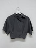 Hope Unbalanced Collar Blouse