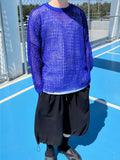Summer Cutting Mesh Knit