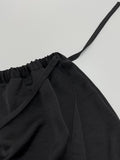 Satin Tia Layered Wide Pants