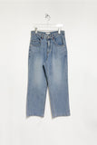 loose fit deep denim