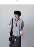 [1+1] Pastel Layered Short Sleeve T-shirt