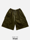 Dumbo Cargo Cotton Bermuda Pants