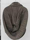 [Premium] Issey Pleats Kabra Sleeve Long One Piece