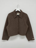 [Wool 90%] Mare handmade short jacket