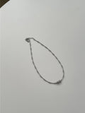 Stone Surgical Choker Necklace