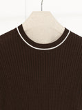 [Premium] Smith Color Matching Short Sleeve Knit